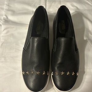 Michael Michael Kors Keaton Padded Insole Star Accent Leather size 10